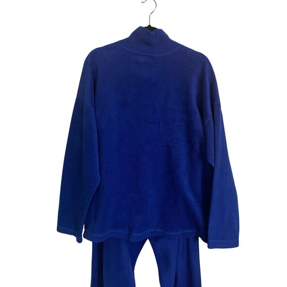 Phat Farm Vintage Y2k Hip-Hop Men's Blue Fleece Tracksuit 2 Piece Men's Large - Picture 4 of 9